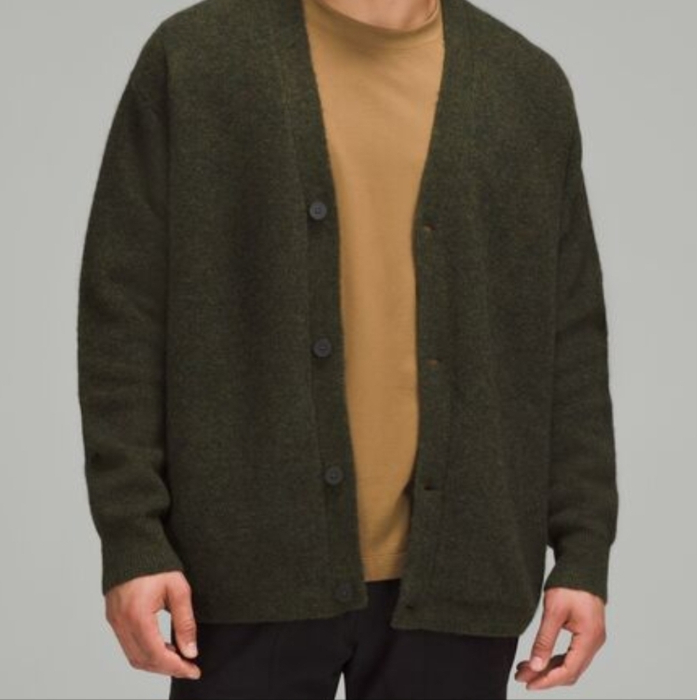 Lululemon Alpaca Wool-Blend Cardigan Sweater